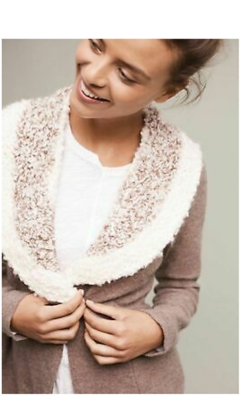 Anthropologie Rosie Neira Bourgogne Wool Jacket - Picture 3 of 9
